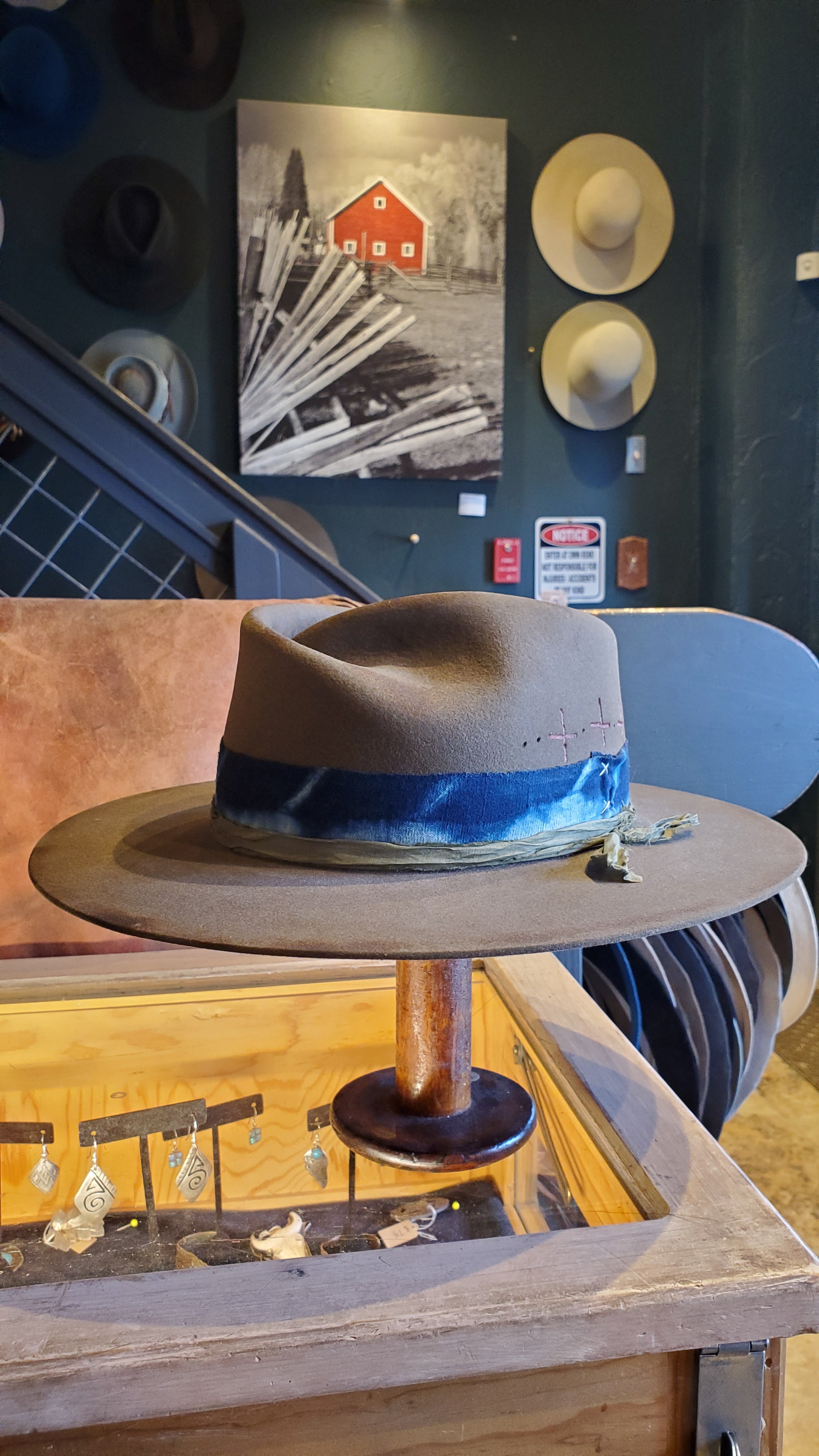 Custom hat #1001 – Steamboat Hatter - Main Image