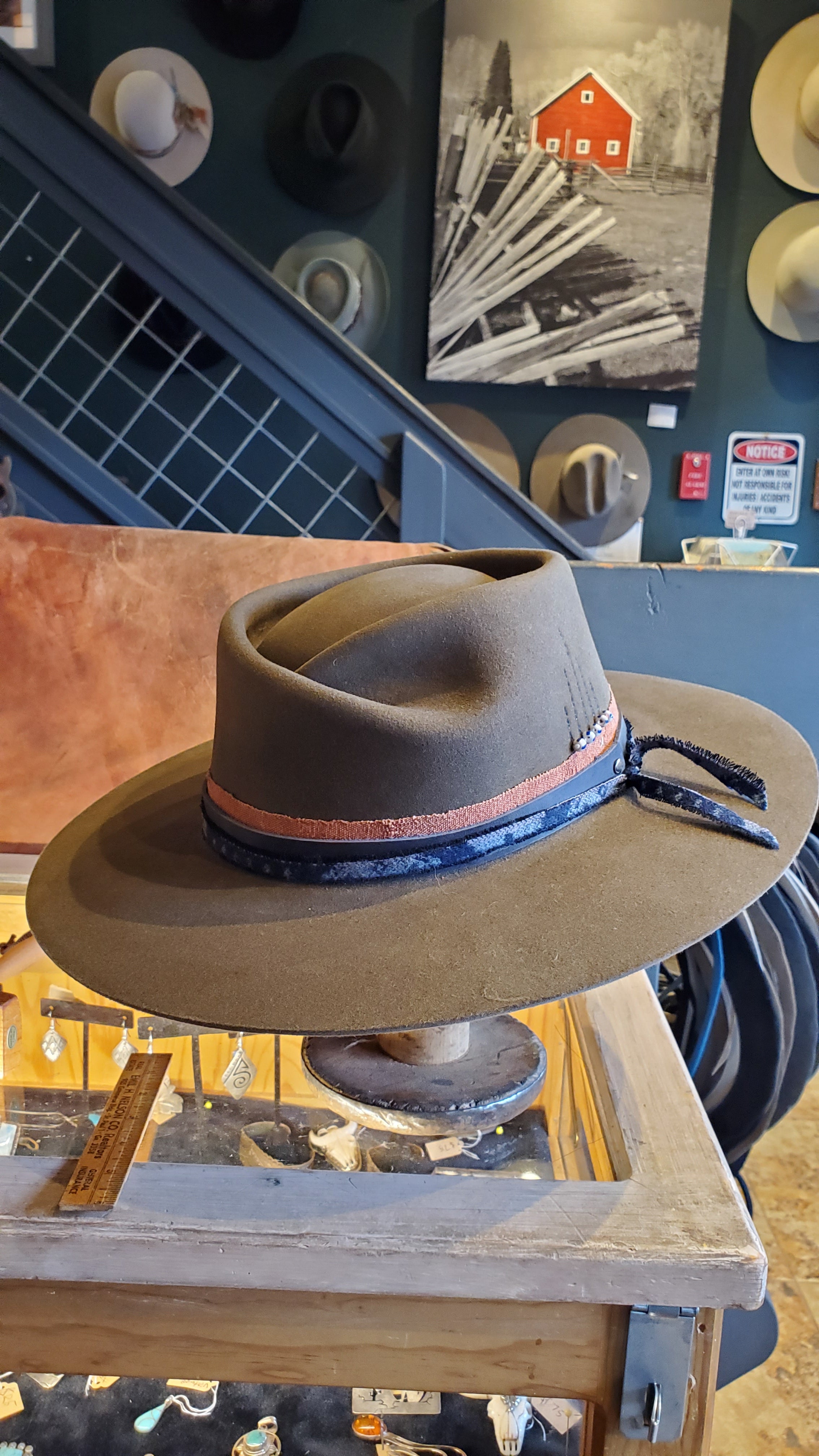 Custom hat #1030 7 3/8