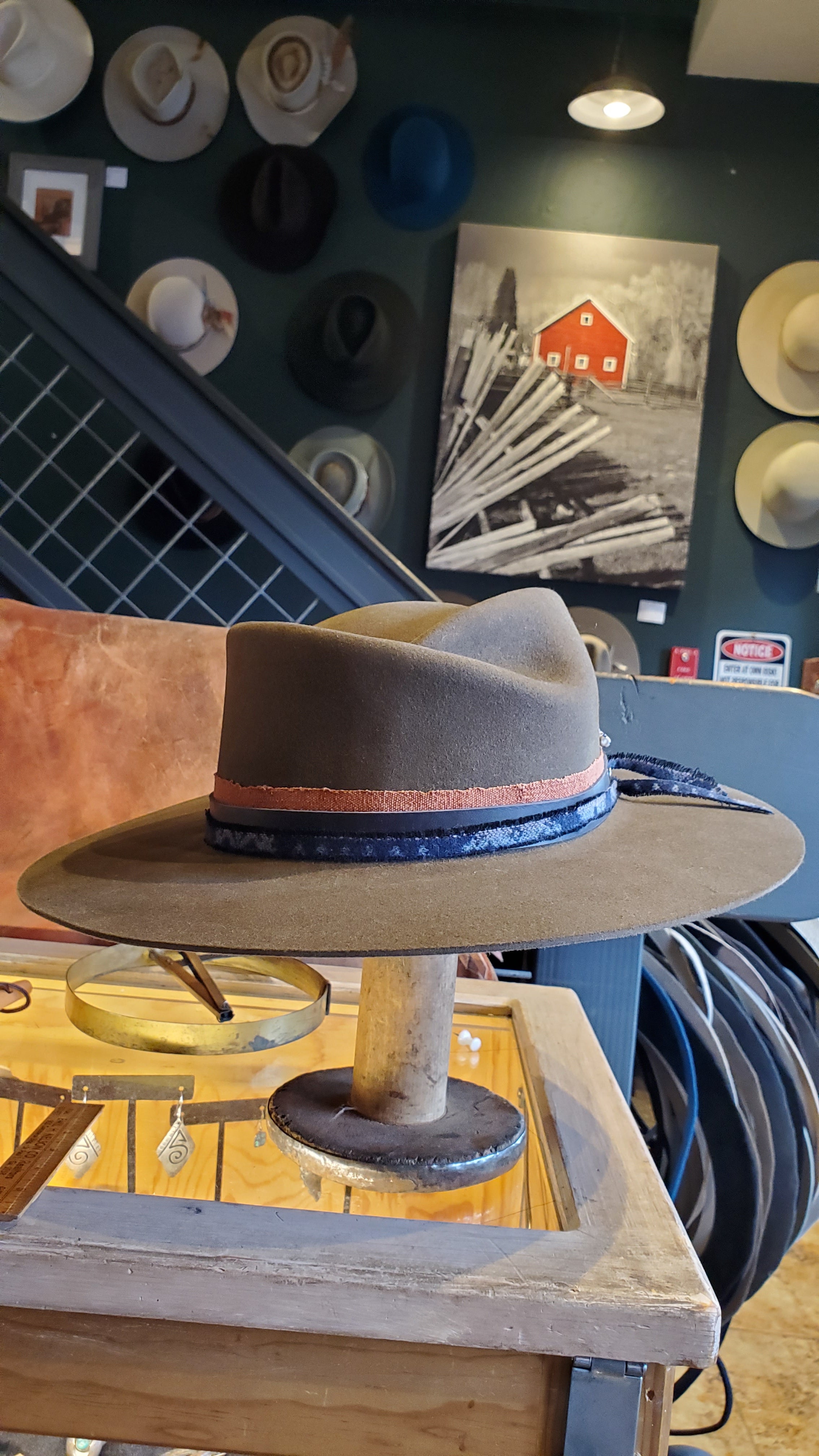 Custom hat #1030 7 3/8