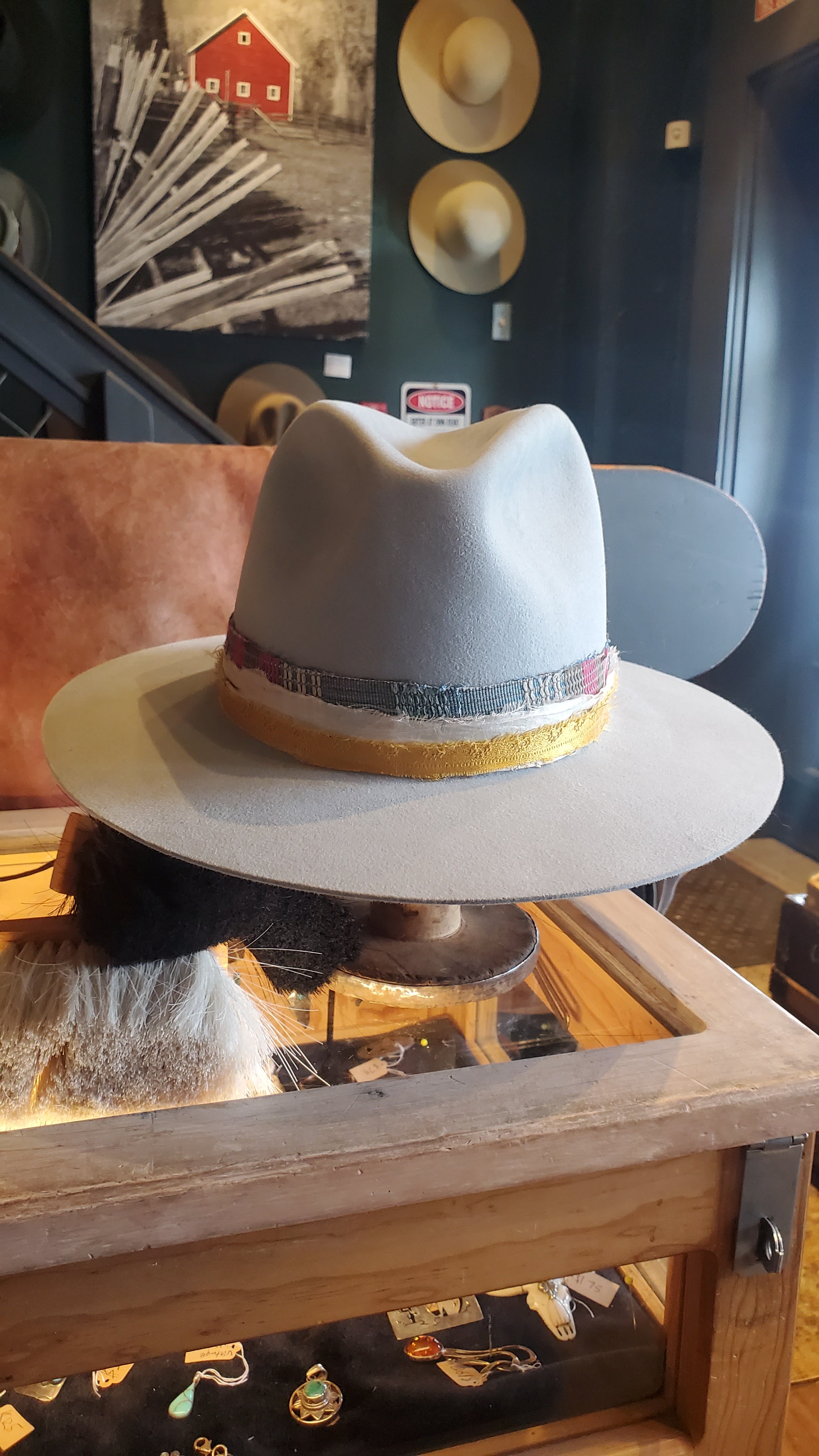 Custom hat #1046 7 1/8+