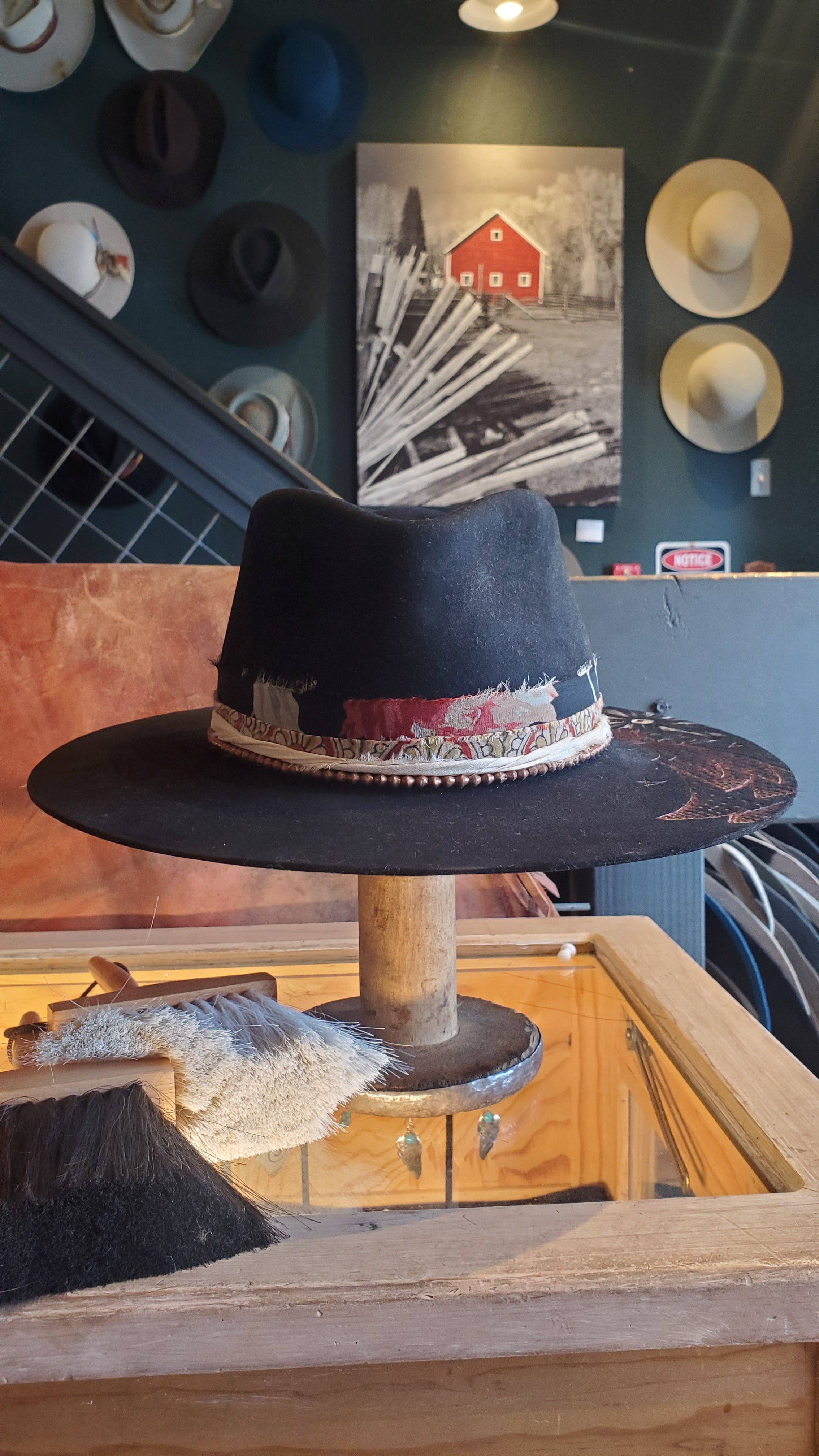 Custom hat #1057 6 7/8+