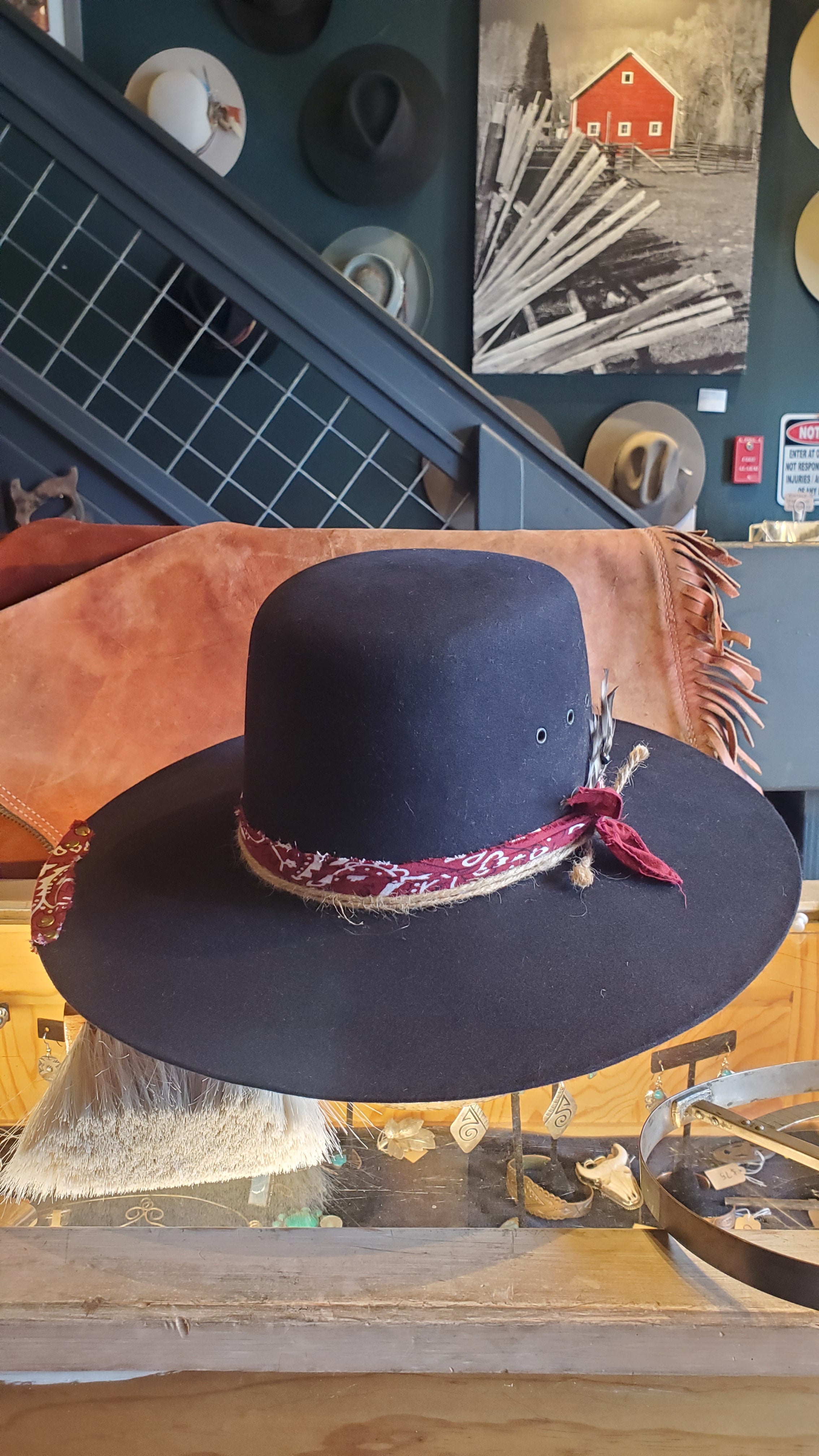 Custom hat #1061 6 5/8+