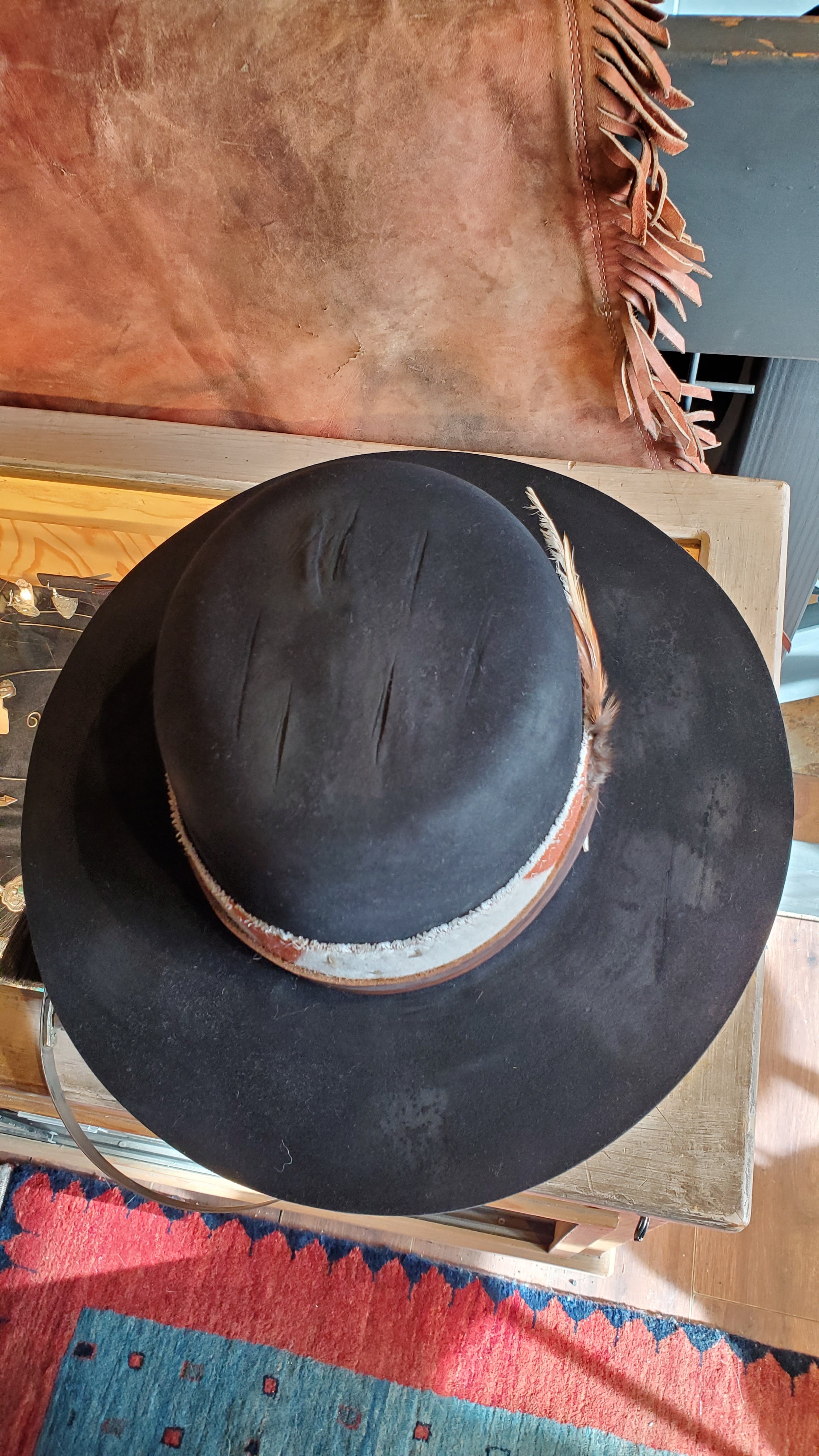 Custom hat #1073 size 7+