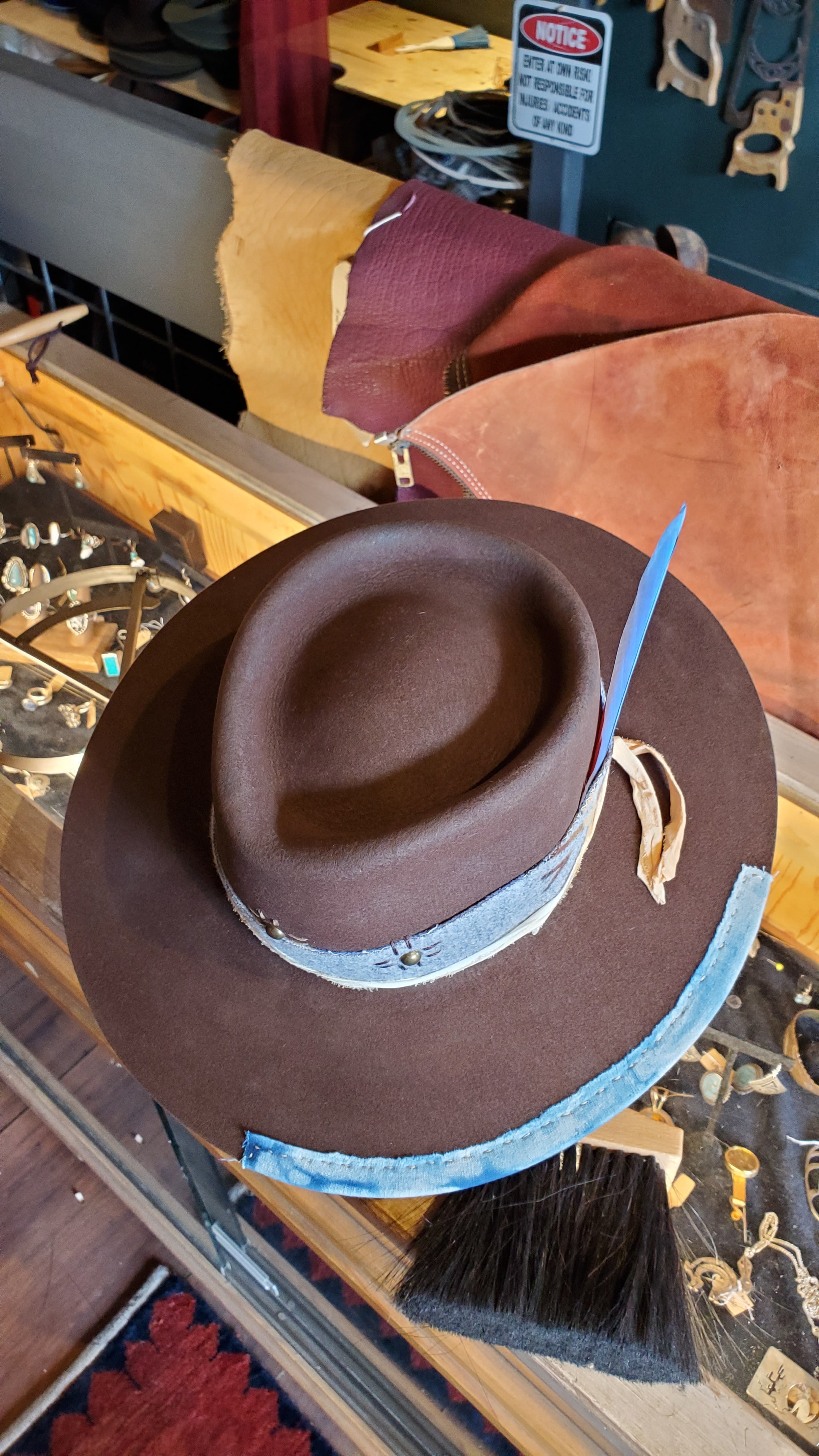 Custom hat #1088 size 7 1/8+