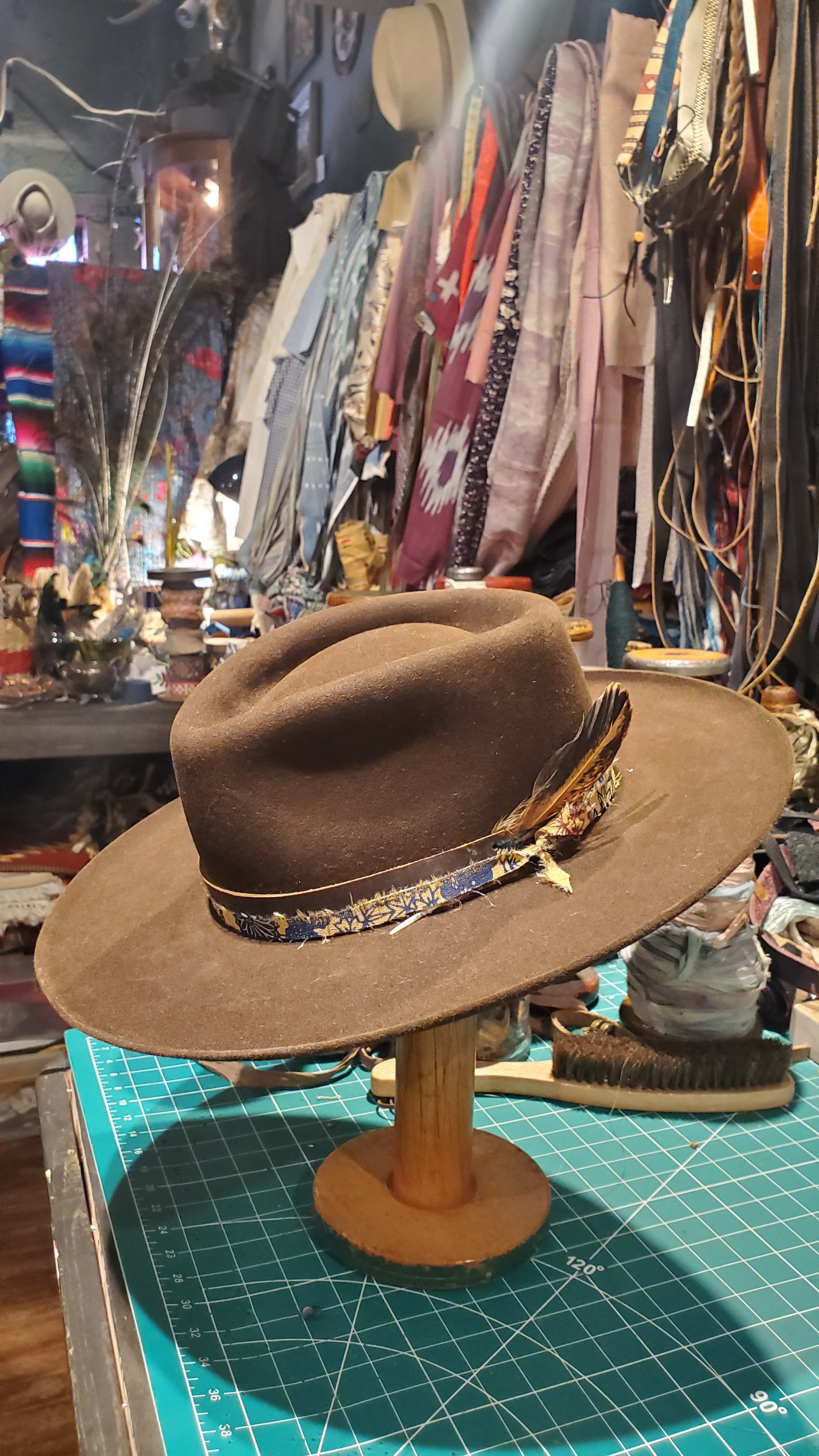 Custom hat #1091 size 7 1/8+